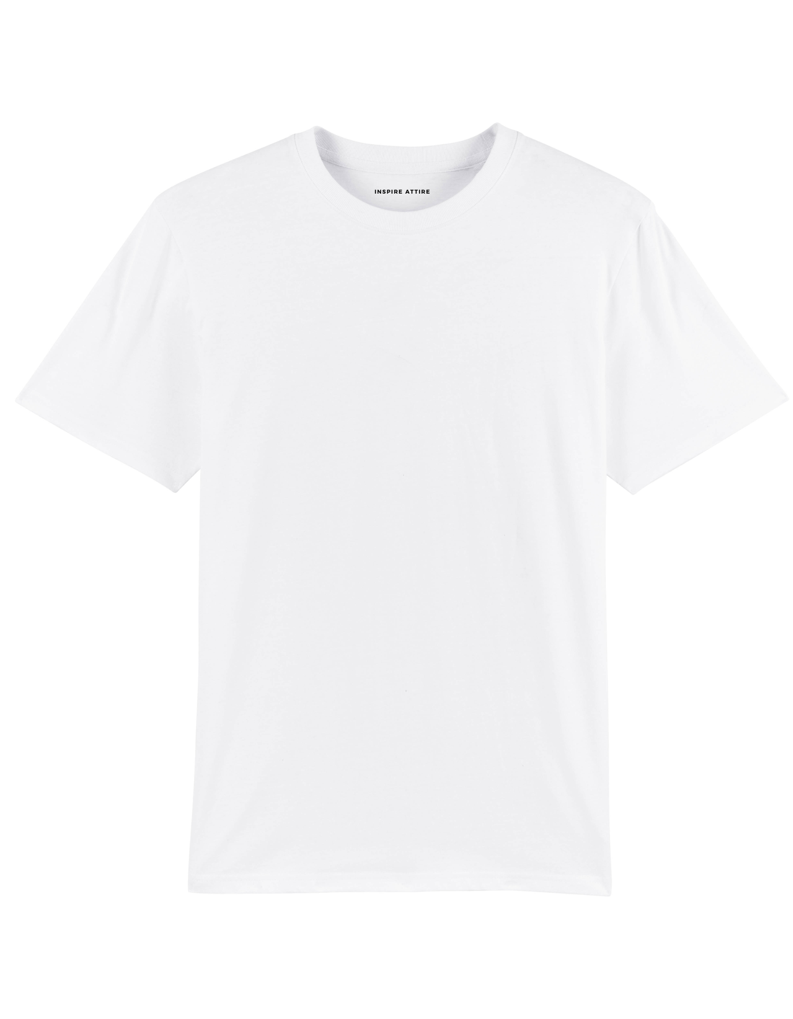 Men's White T-Shirt | Short Sleeve T-Shirt | INSPIRE ATTIRE