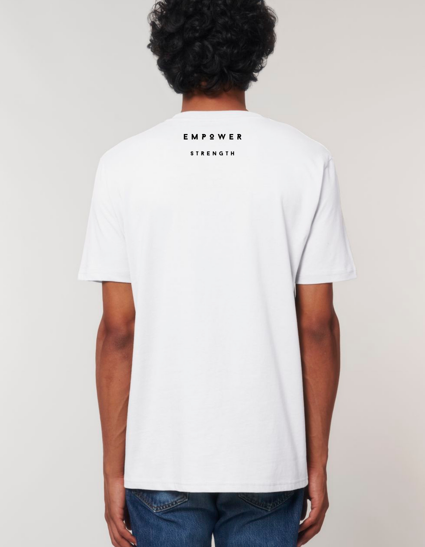 Men's White T-Shirt | Short Sleeve T-Shirt | INSPIRE ATTIRE