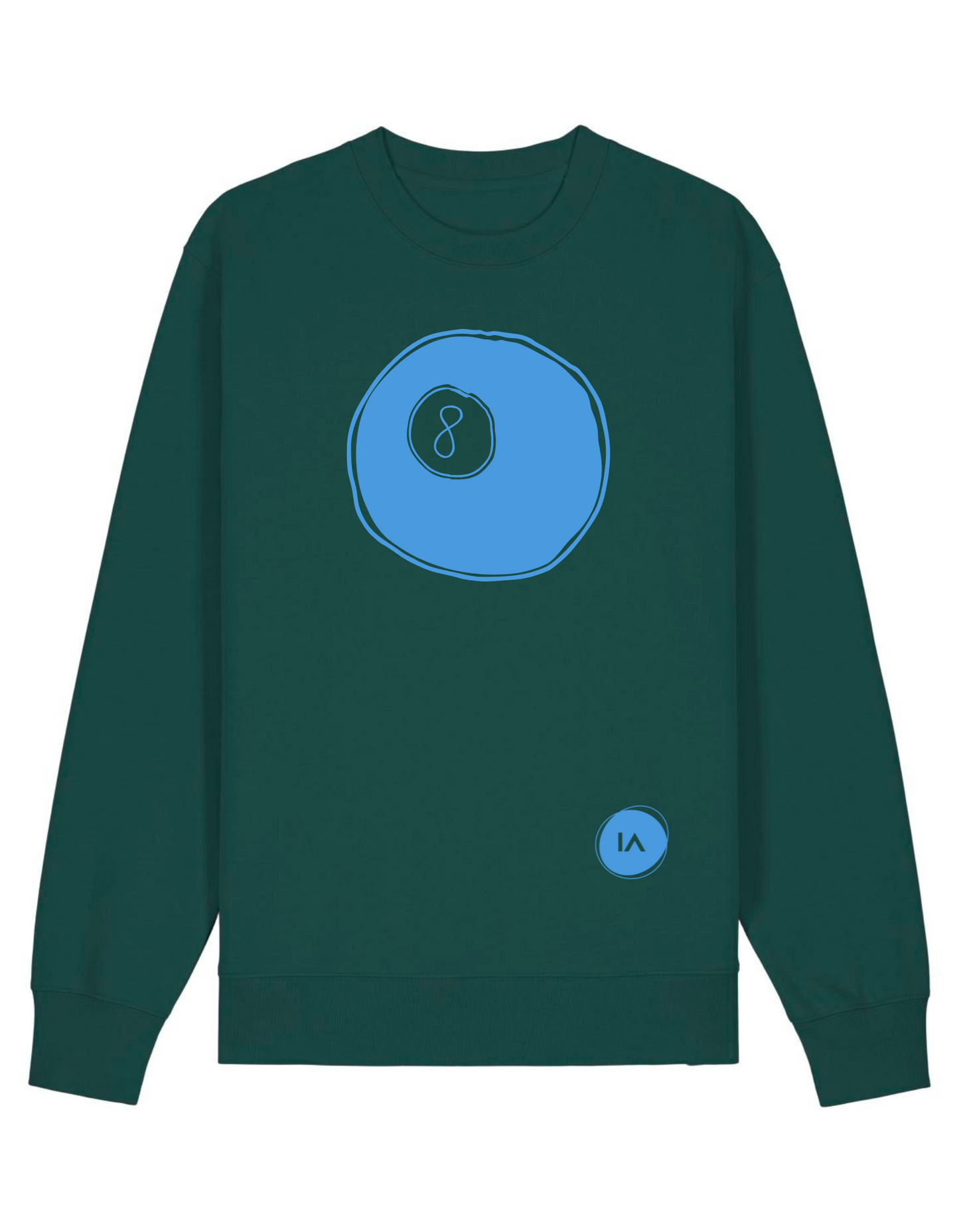 8 Ball Sweater Forest Green