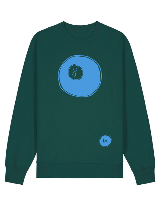 8 Ball Sweater Forest Green