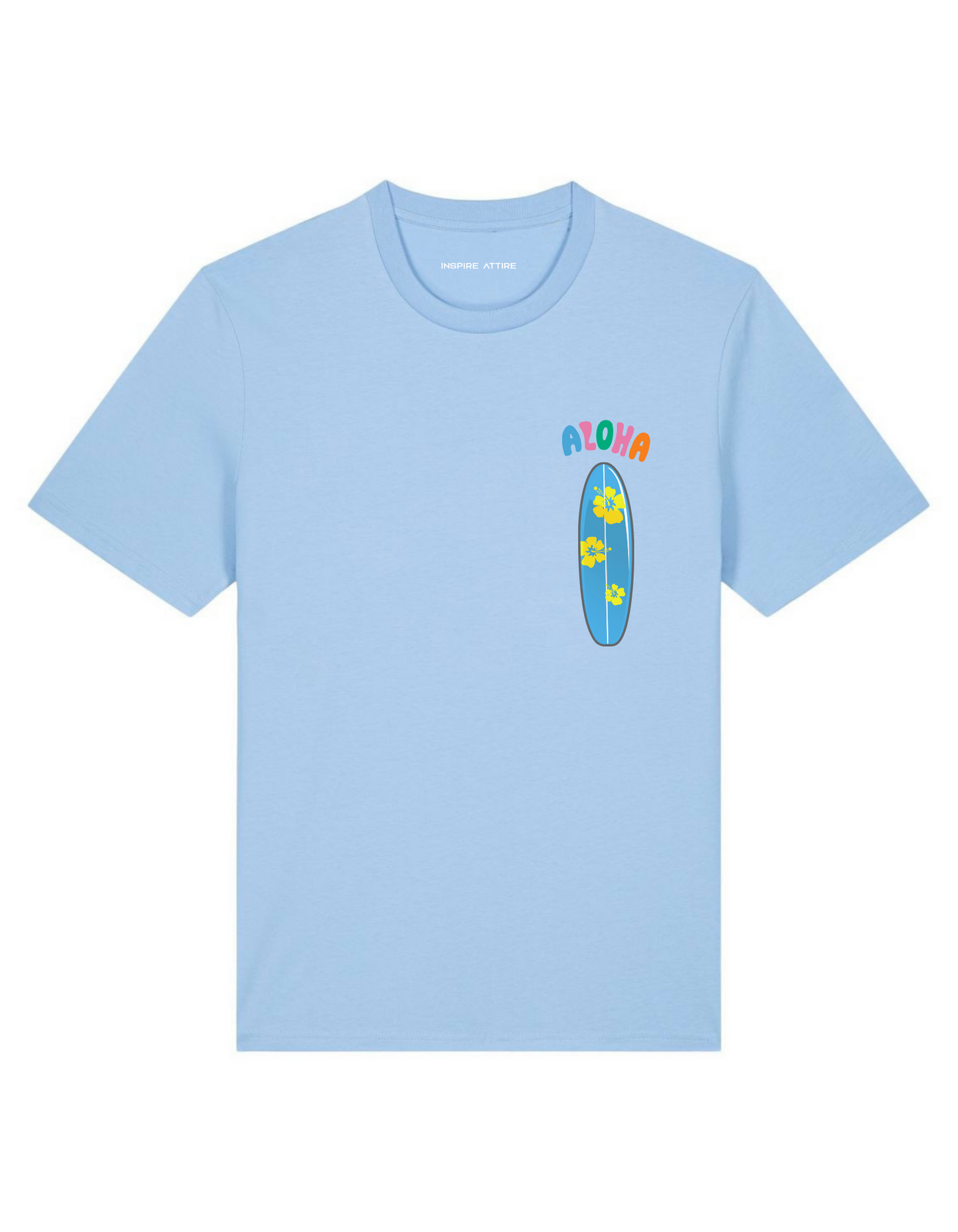 Aloha T-shirt Sky Blue