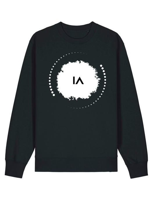 Logo Paint Ball Sweater Black