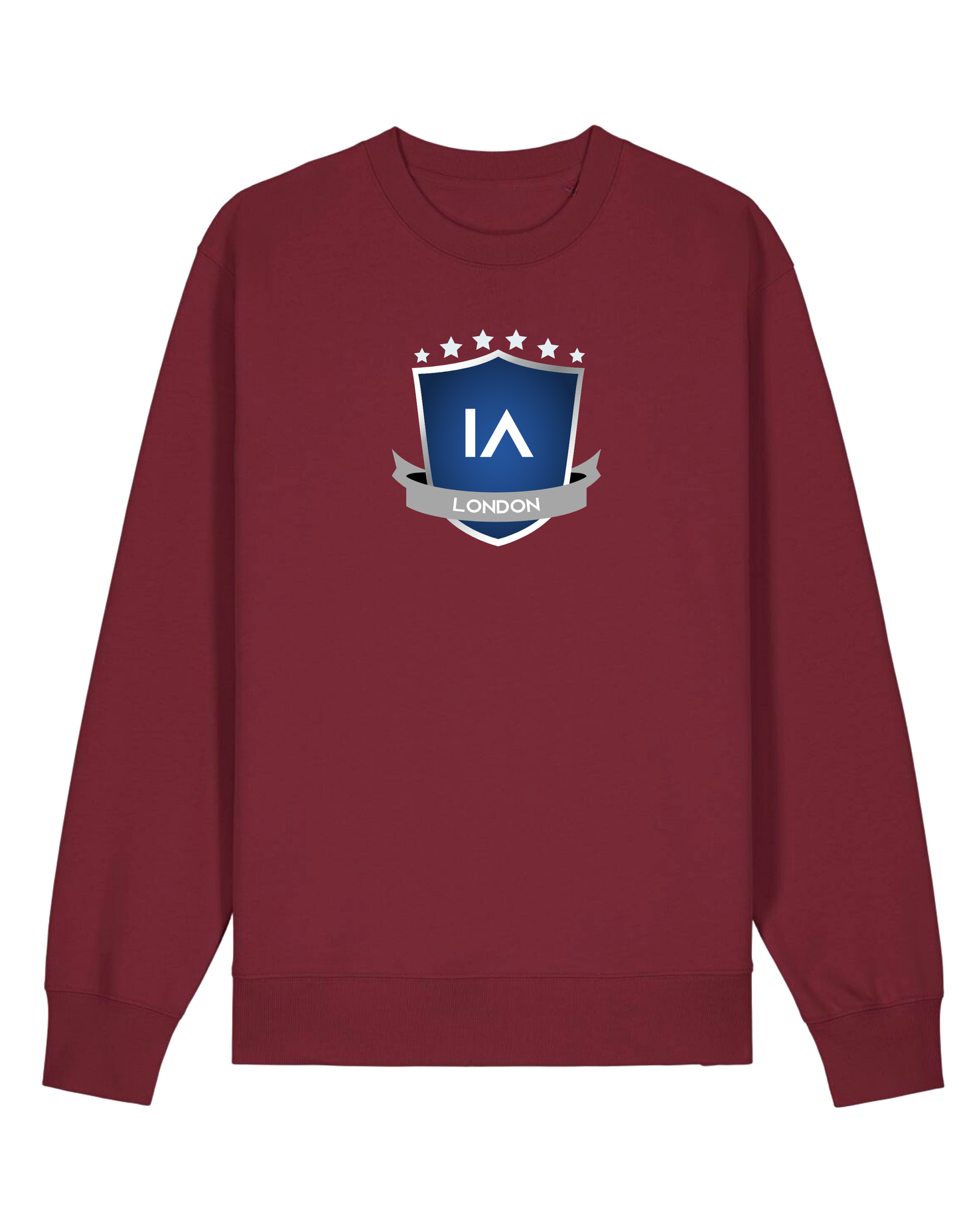 IA London Emblem Sweater Bordeaux