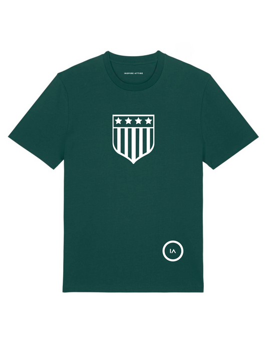 Emblem T-shirt Forest Green