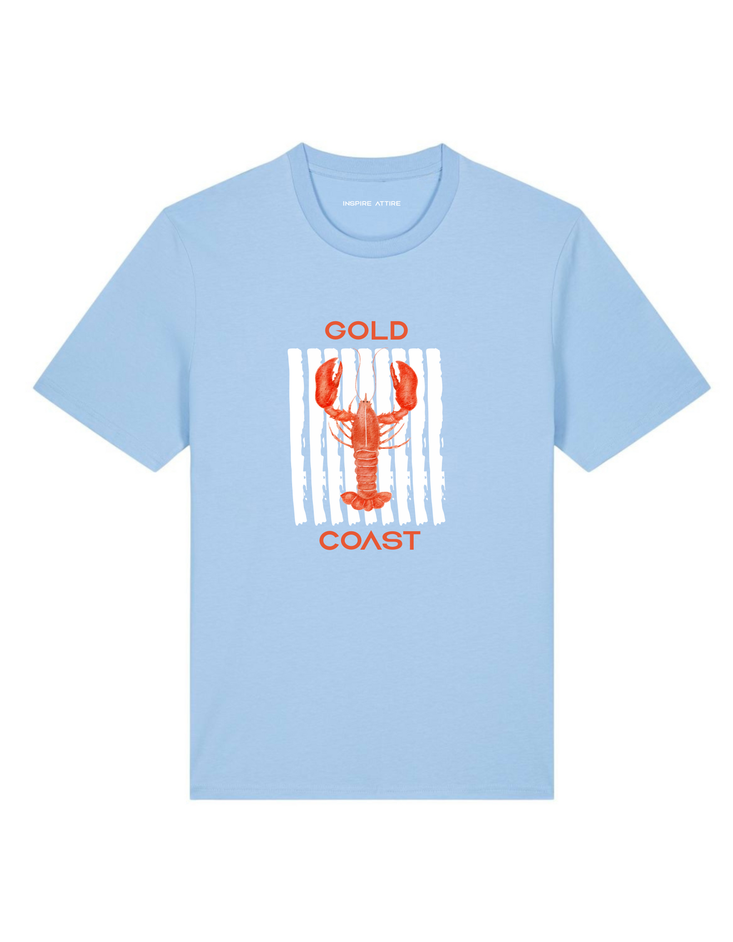 Gold Coast, T-shirt Sky Blue