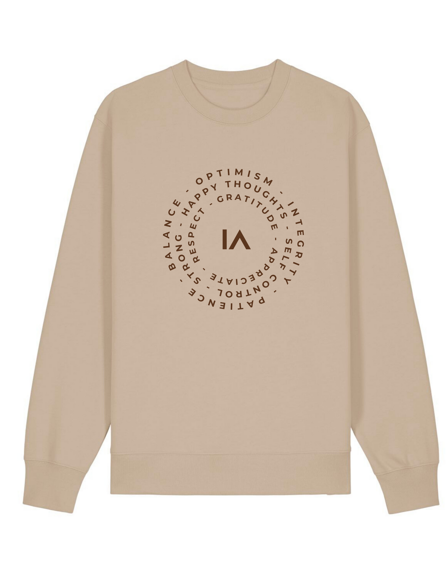Gratitude Wheel Sweater Sandstorm