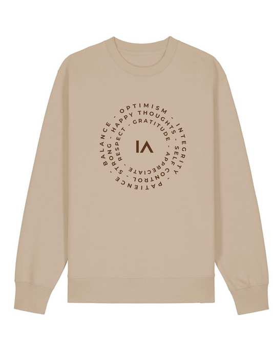 Gratitude Wheel Sweater Sandstorm