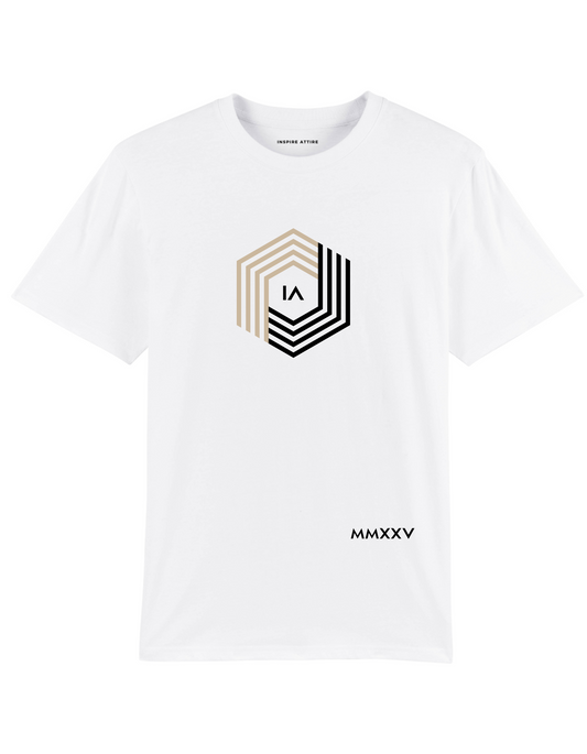 Hexagon T-shirt White