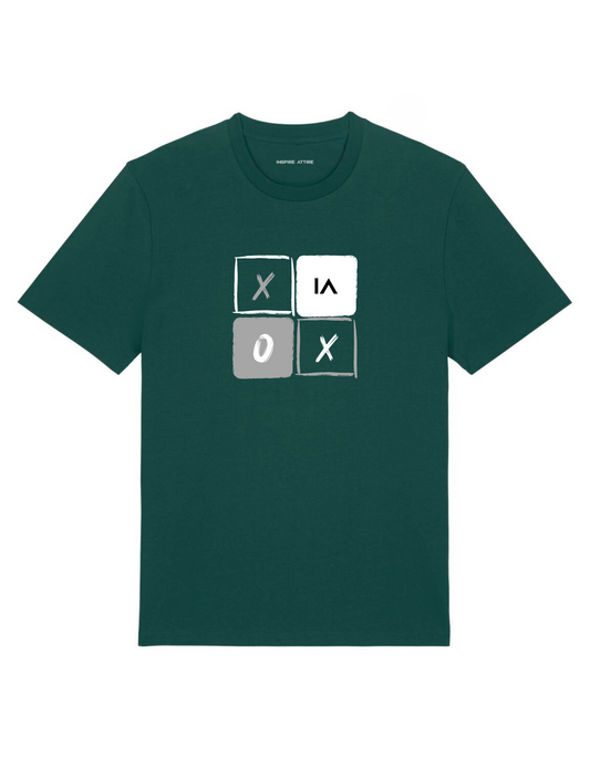 X, IA, O T-shirt Forest Green
