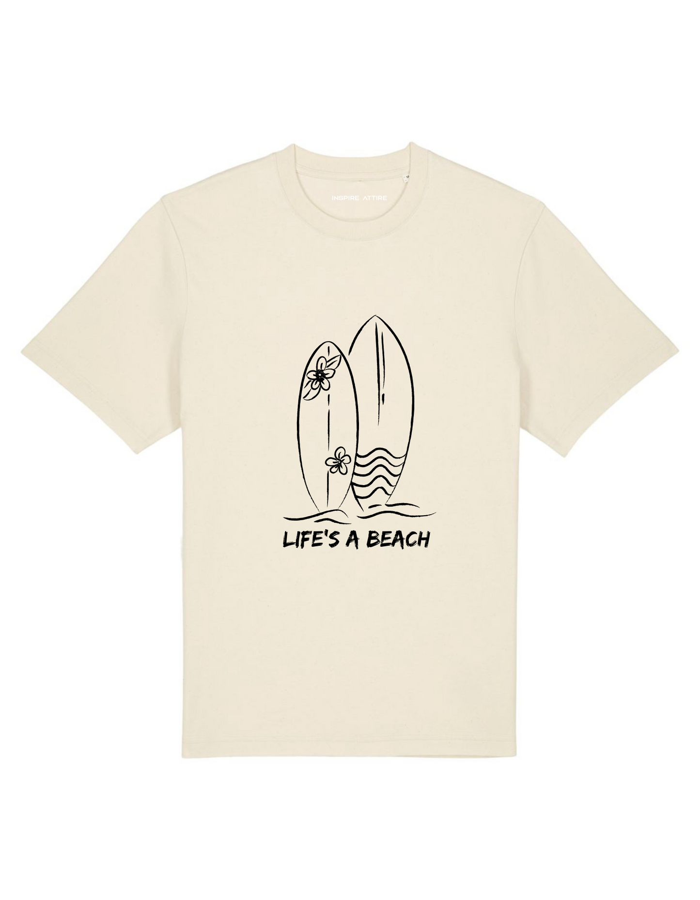 Life's a Beach, T-shirt Natural