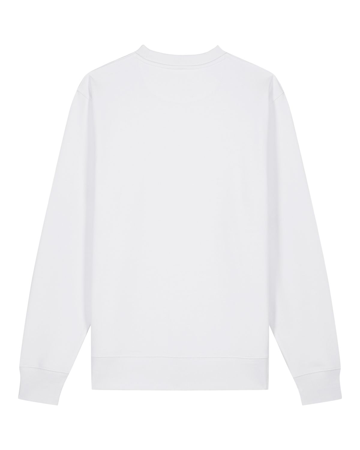 Logo Paint Brush Sweater White