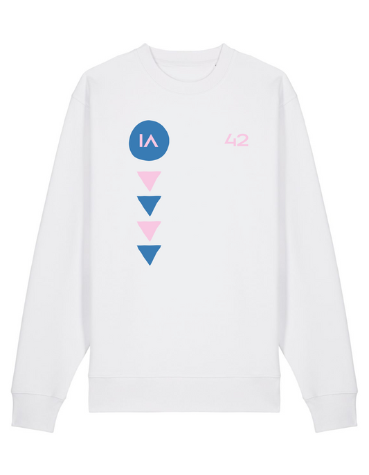 IA + 42 Sweater White