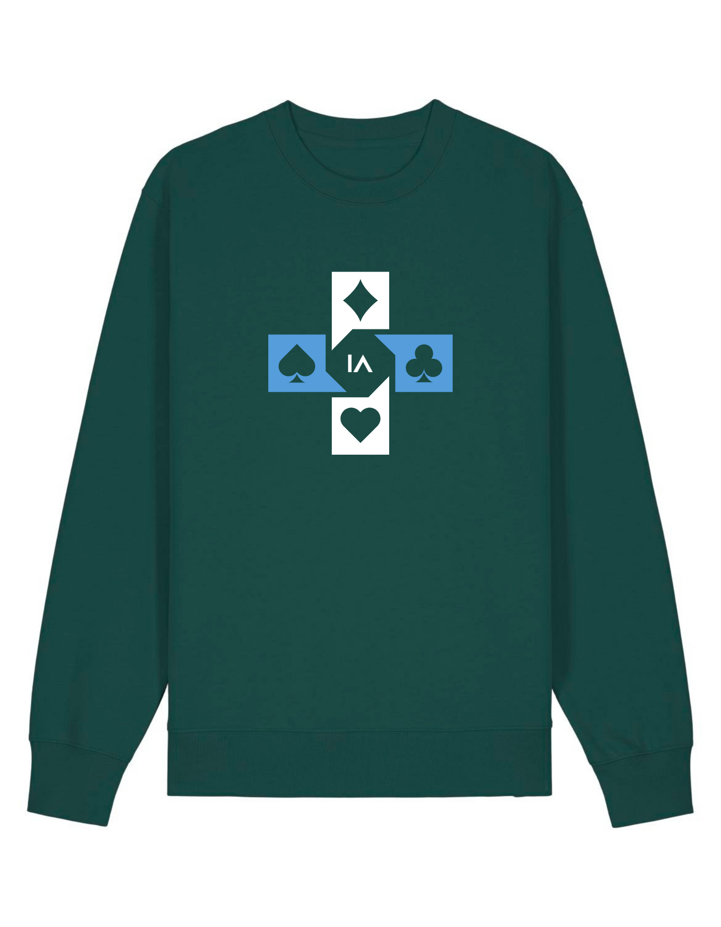 Poker Sweater Forest Green