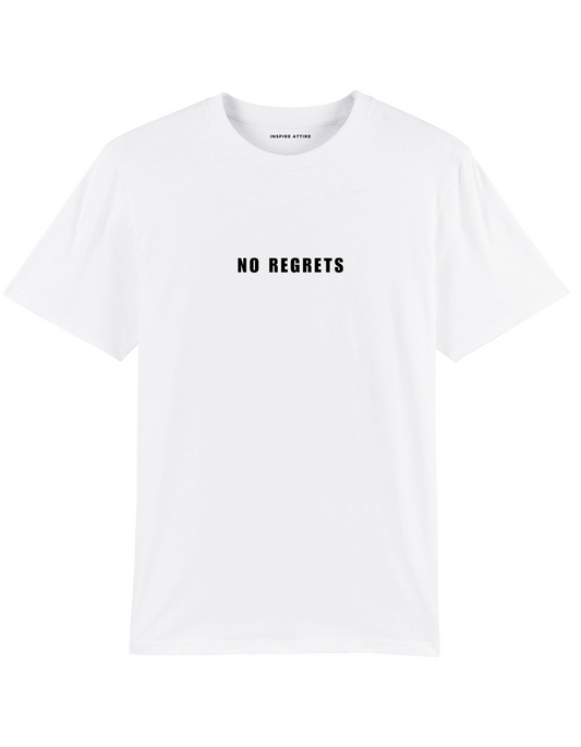 No Regrets T-shirt White