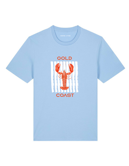 Gold Coast, T-shirt Sky Blue