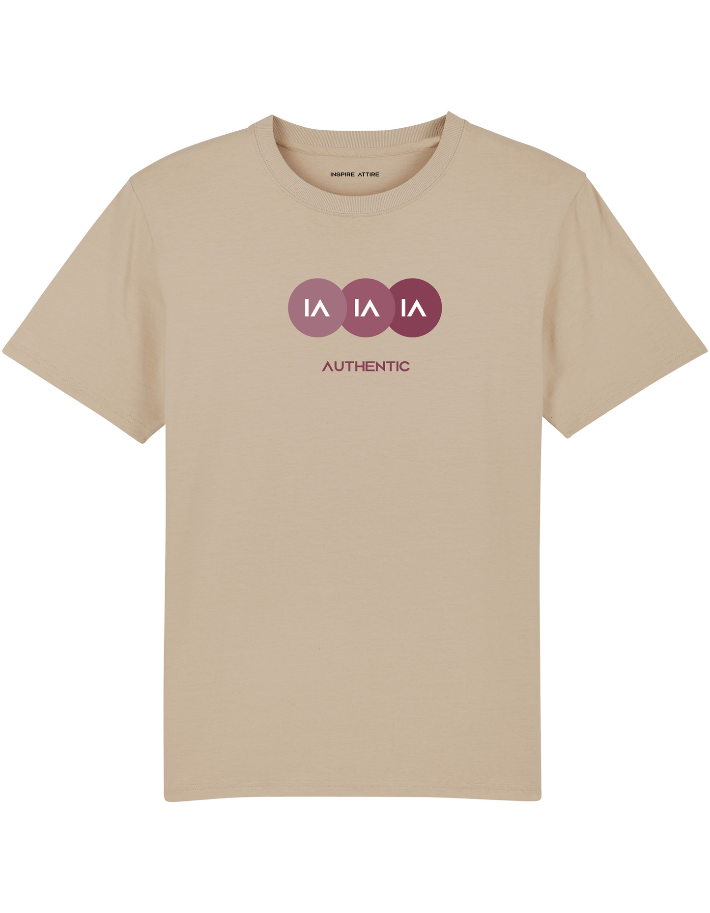 3 x IA Logo, Sandstorm T-shirt