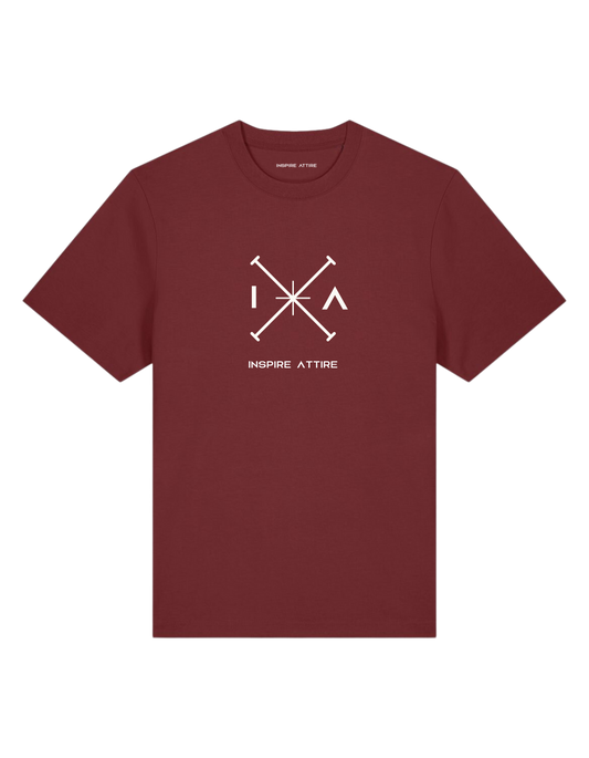 IA Cross T-shirt Bordeaux