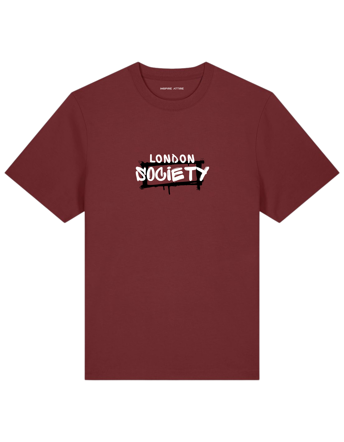 London Society T-shirt Bordeaux