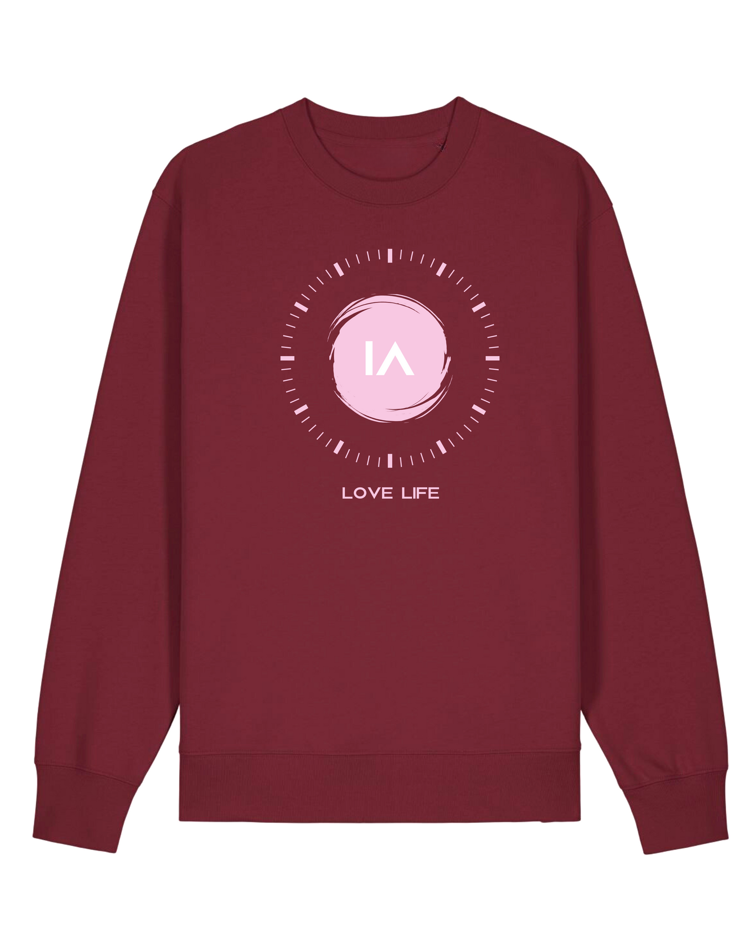 Love Life Sweater Bordeaux