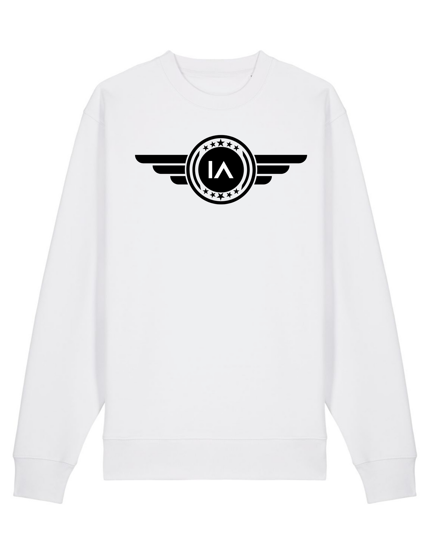 Pin Badge Sweater White