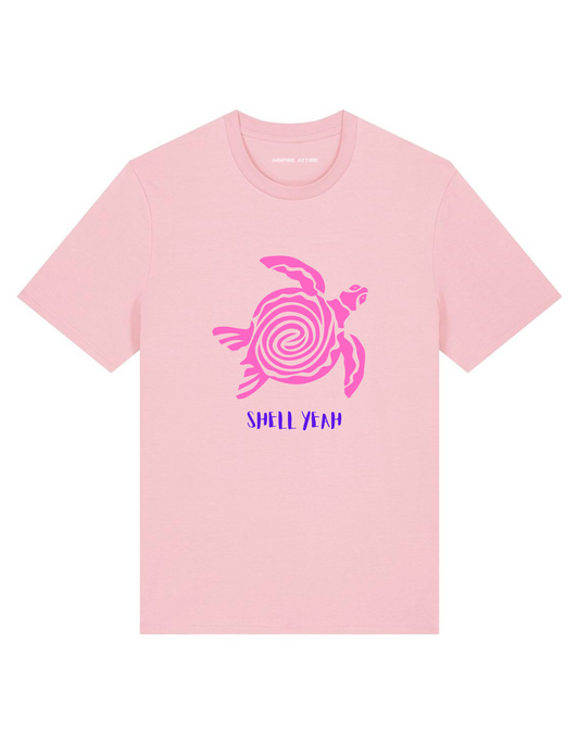 Sea Turtle T-shirt Blush Pink
