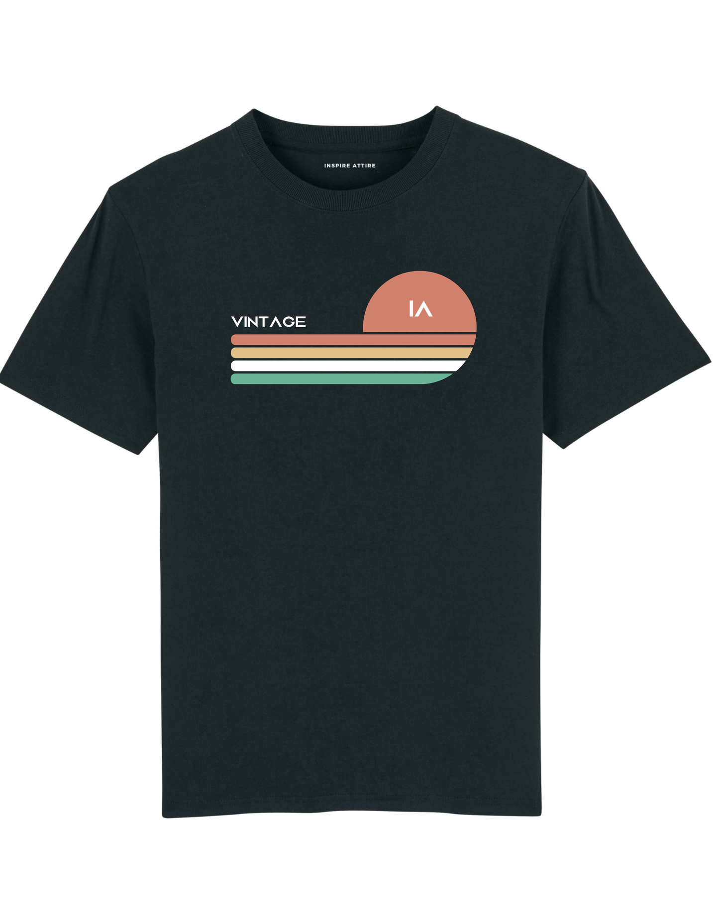 Sunset Vintage, T-shirt Black
