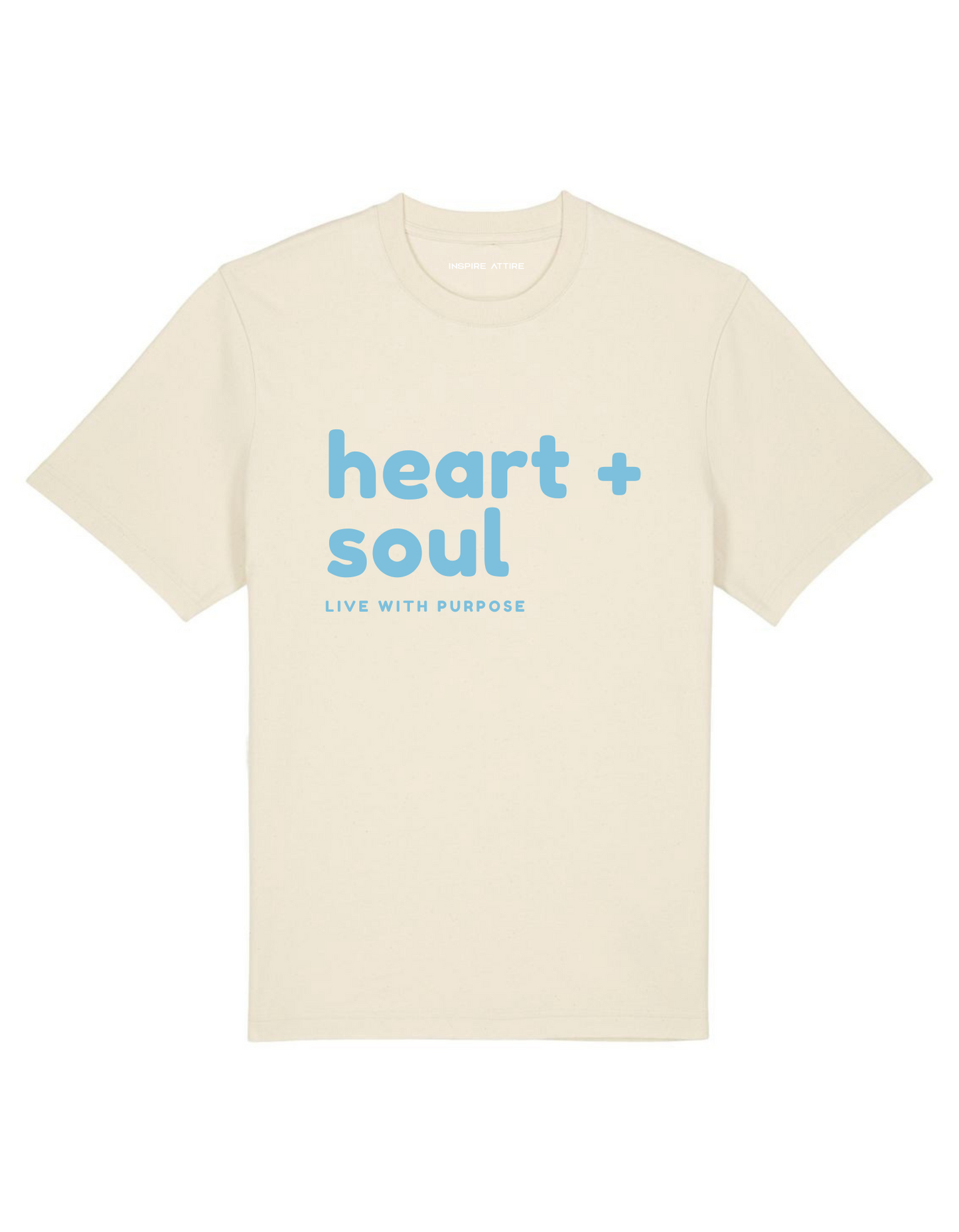 Hearts + Soul, T-shirt Natural